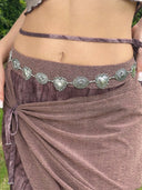 Cinturon con forma de corazon de metal 120cm - ArmasStyle