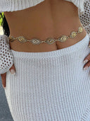 Cinturon de metal 120cm - ArmasStyle