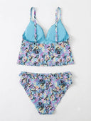 Conjunto de 2 piezas tankini estampado - ArmasStyle