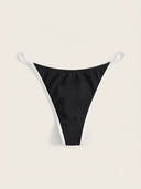 Conjunto de bikini con cinta de contraste - ArmasStyle