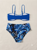 Conjunto de bikini con parte inferior estampada - ArmasStyle