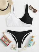 Conjunto de bikini en dos colores - ArmasStyle