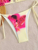 Conjunto de bikini halter estampado - ArmasStyle