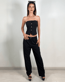 Conjunto de tops con botones y patalon - ArmasStyle