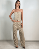 Conjunto de tops con botones y patalon - ArmasStyle