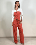 Conjunto de tops con botones y patalon - ArmasStyle