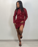 Conjunto elegante con diseño de botones - ArmasStyle