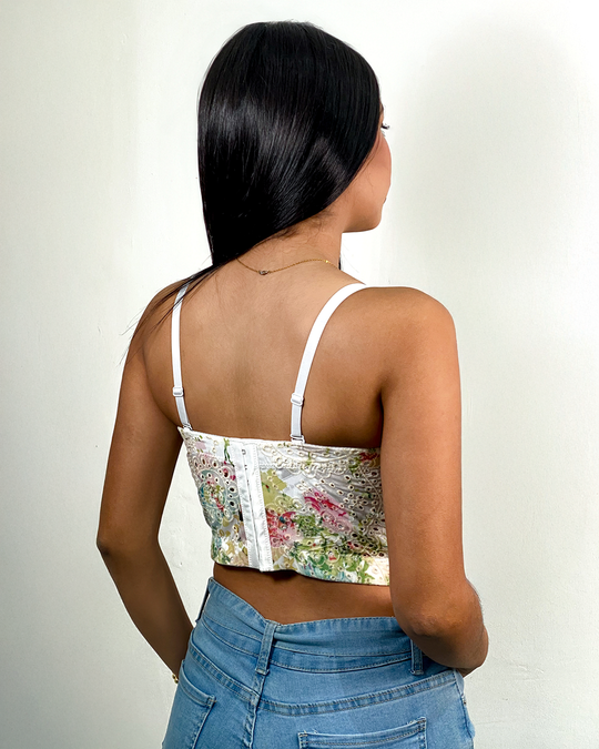 Corset Floreado