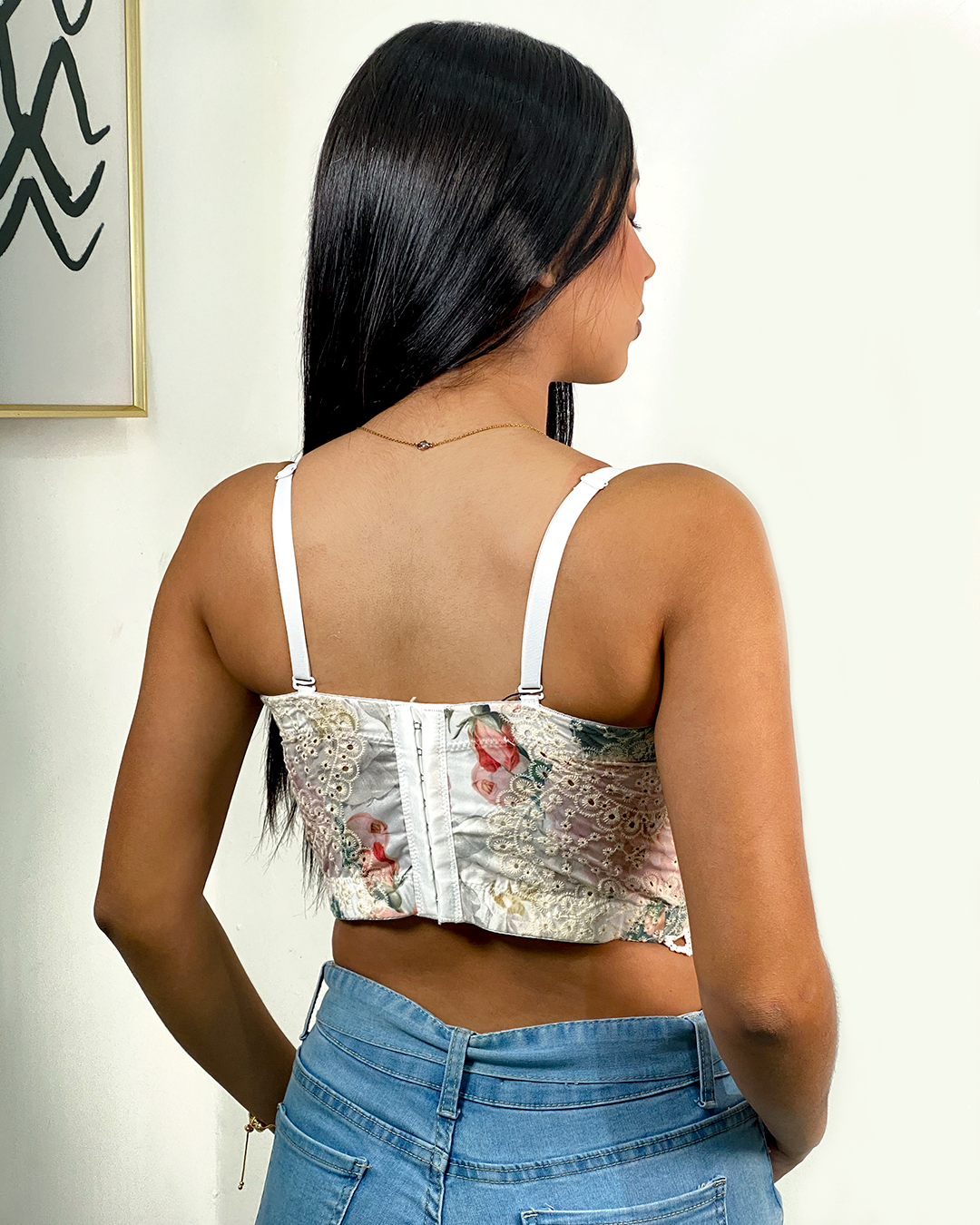 Corset Floreado