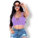 Crops tops tejido - ArmasStyle