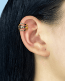 Ear cuff variados diseños enchapado en oro 14k acero inoxidable (Precio por unidad) - ArmasStyle