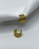 Ear cuff variados diseños enchapado en oro 14k acero inoxidable (Precio por unidad) - ArmasStyle