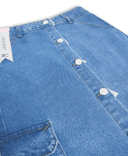Falda jeans larga tipo cargo - ArmasStyle