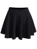 Falda short de vestir unicolor - ArmasStyle