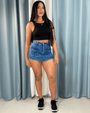 Falda Shorts jeans tipo cargo - ArmasStyle