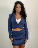 Conjunto de Blazer y Falda Shorts de vestir cargo