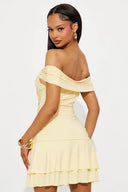 FASHION NOVA Mini vestido palabra de honor Teagan - ArmasStyle
