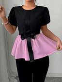 Franela con fleco rosa - ArmasStyle