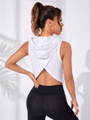 Franela deportiva corta con capucha - ArmasStyle