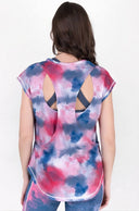 Franela deportiva manga corta estampada curvy - ArmasStyle
