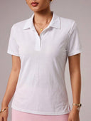 Franela tipo polo deportiva unicolor - ArmasStyle