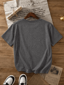 Franela unicolor con diseño animado - ArmasStyle