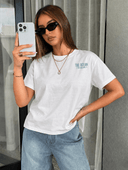 Franela unicolor con diseño grafico grande en la parte trasera - ArmasStyle