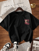 Franela unicolor con diseño grafico grande en la parte trasera - ArmasStyle