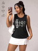Franelilla deportiva con diseño grafico curvy - ArmasStyle