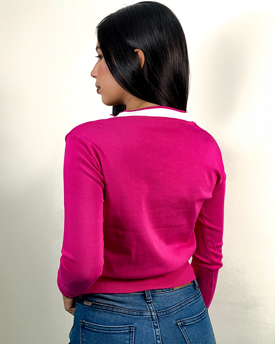 Sueter tipo sobretodo