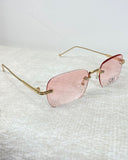 Gafas de sol cuadradas sin marco de metal - ArmasStyle