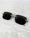Gafas de sol cuadradas sin marco de metal - ArmasStyle