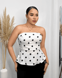 LUNARES blusa straples con cierre - ArmasStyle