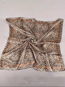 Pañuelo de saten estampado animal print 90*90 - ArmasStyle