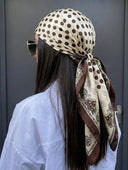 Pañuelo de saten minimalista de 90*90 cm - ArmasStyle