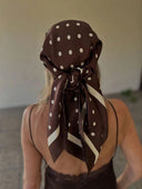 Pañuelo de saten minimalista de 90*90 cm - ArmasStyle