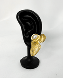 Pendientes de tachuela con diseño de ala de mariposa acero inoxidable - ArmasStyle