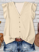 PROXIMAMENTE Blusa con manga de volado