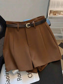 Shorts unicolor (Sin cinturon)