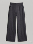 Pantalon unicolor de vestir