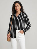 Camisa manga larga a rayas