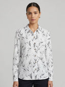 Camisa manga larga estampada