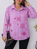 Camisa manga larga con estampado