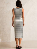 Vestido de tirantes de maternidad
