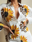 Camison estampado de girasol