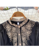 Vestido estilo arabe con bordado