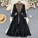 Vestido estilo arabe con bordado