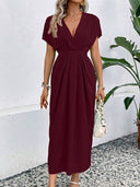 Vestido sin manga linea A