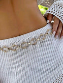 Cinturon de metal circular