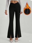 Leggins corte en V bota ancha